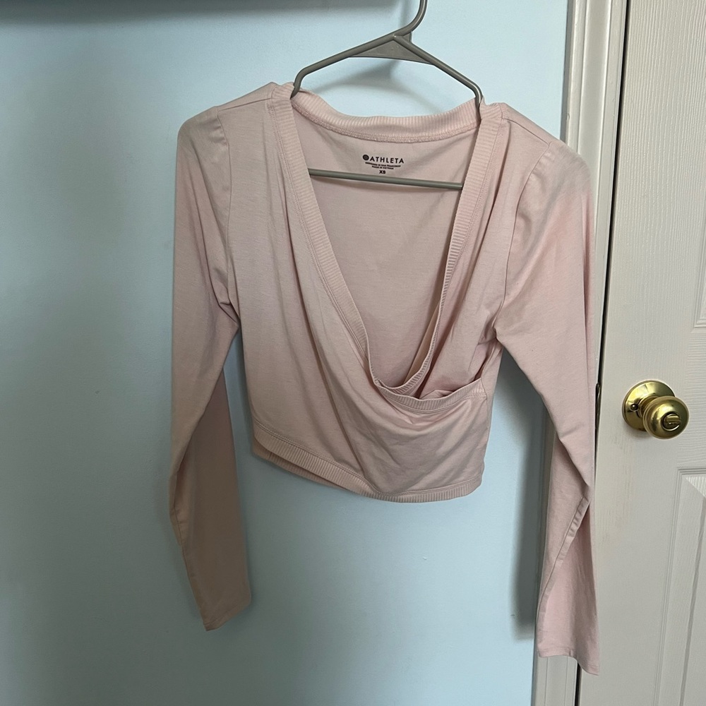 Athleta Encore Wrap Top